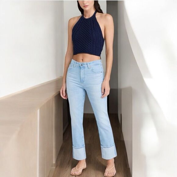 Ag Adriano Goldschmied Denim - AG Adriano Goldschmied Women's Saige Crop Jeans